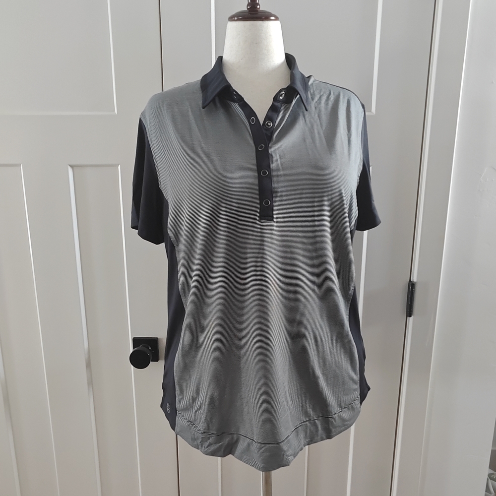 Chas 54 Gray Polo Shirt